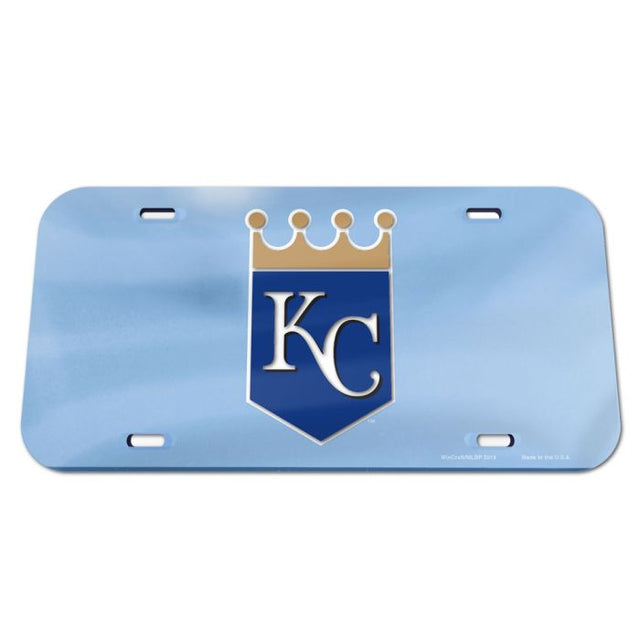 Kansas City Royals Specialty Acrylic License Plate