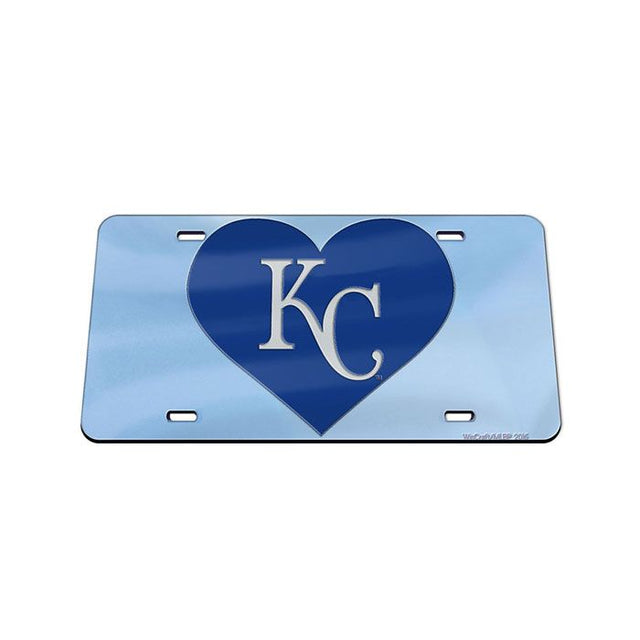 Kansas City Royals Specialty Acrylic License Plate