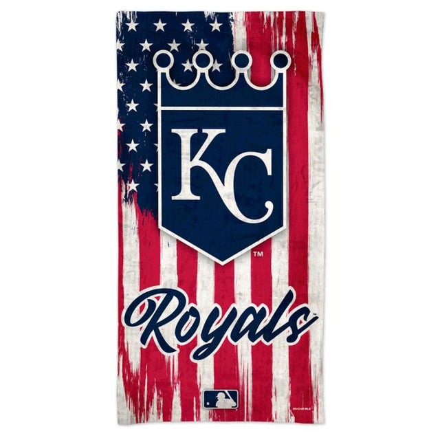 Toalla de playa Spectra de Kansas City Royals de 30" x 60"