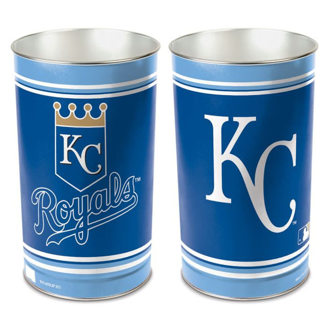 Kansas City Royals Wastebasket - tapered 15"H