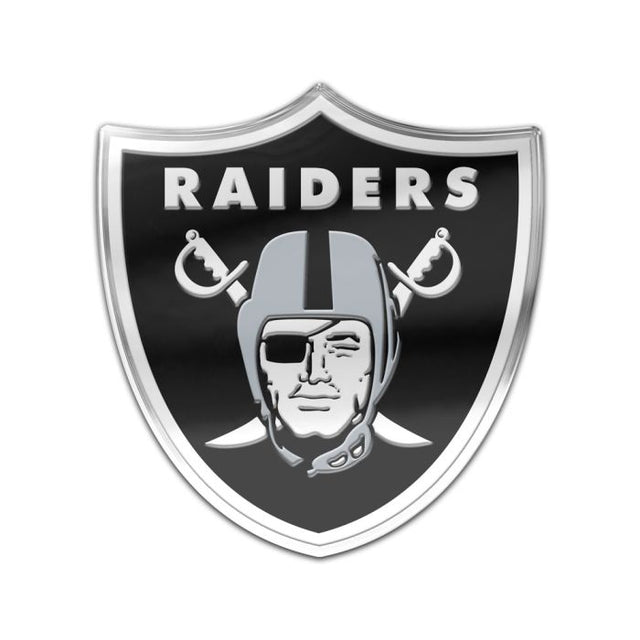 Insignia para automóvil de los Raiders de Las Vegas con color