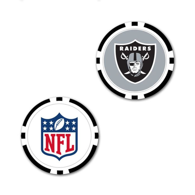 Marcador de balón de Los Vegas Raiders - Individual de gran tamaño.