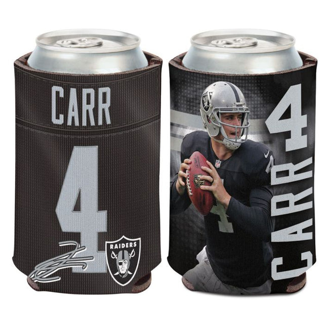 Enfriador de latas de 12 oz de Los Vegas Raiders de Derek Carr