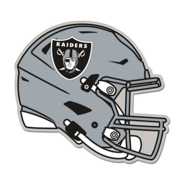 Tarjeta de joyería con pin esmaltado de coleccionista de los Raiders de Las Vegas