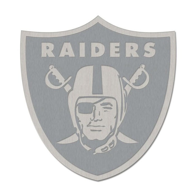 Tarjeta de joyería con pin esmaltado de coleccionista de Las Vegas Raiders