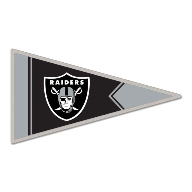 Tarjeta de joyería con pin de colección de los Raiders de Las Vegas