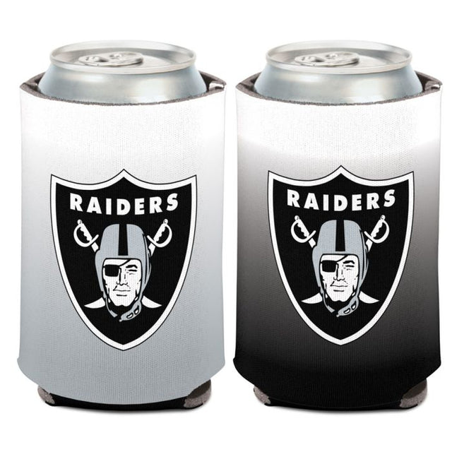 Enfriador de lata con baño de color Las Vegas Raiders de 12 oz.