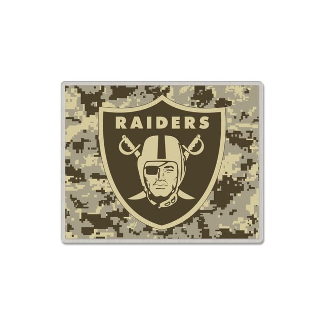 Tarjeta de joyería con pin de colección DIGI CAMO de Las Vegas Raiders