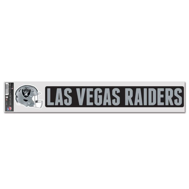 Calcomanías para fanáticos de los Raiders de Las Vegas de 3" x 17"