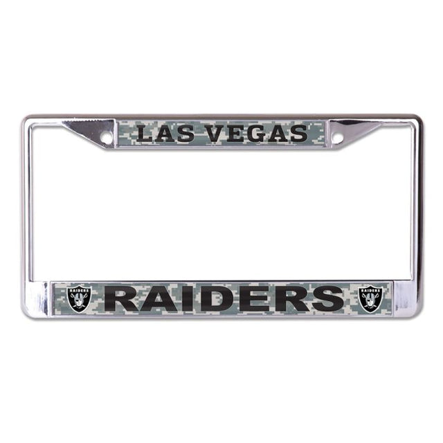 Marco impreso Lic Plt de Las Vegas Raiders S/L