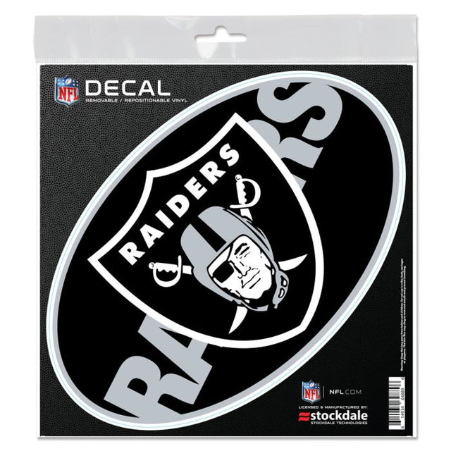 Calcomanía para todo tipo de superficies de Los Vegas Raiders MEGA de 6" x 6"