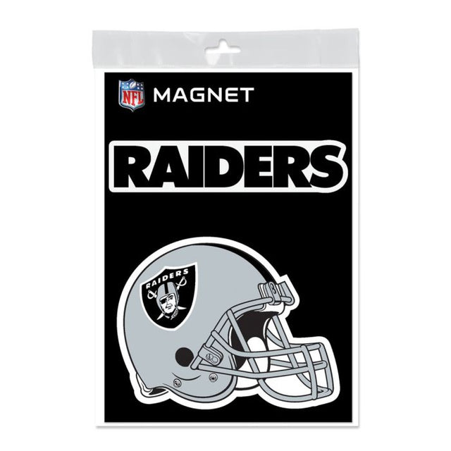 Imanes para exteriores de los Raiders de Las Vegas de 5" x 7"