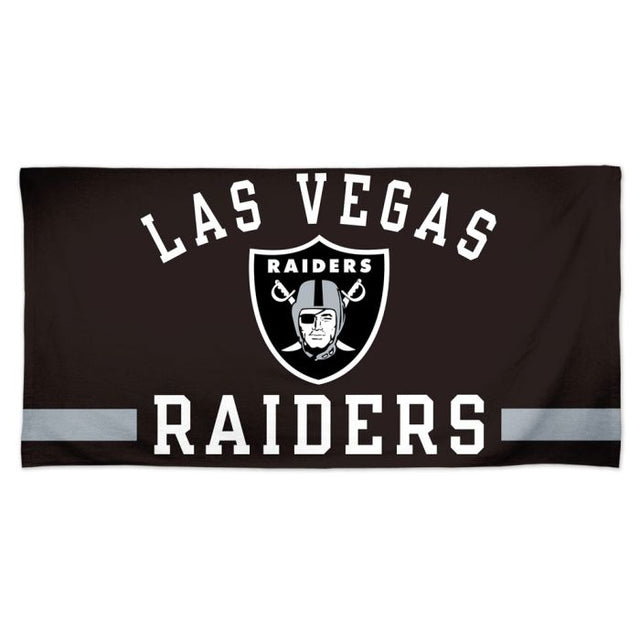 Toalla de playa Spectra de Los Vegas Raiders de 30" x 60"