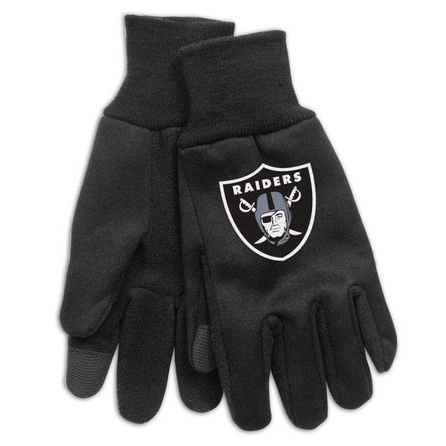 Guantes tecnológicos Las Vegas Raiders de 9 oz.