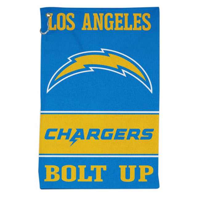 Toalla deportiva de 16 x 25 de Los Angeles Chargers