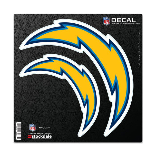 Calcomanía para todas las superficies de Los Angeles Chargers, 6" x 6"