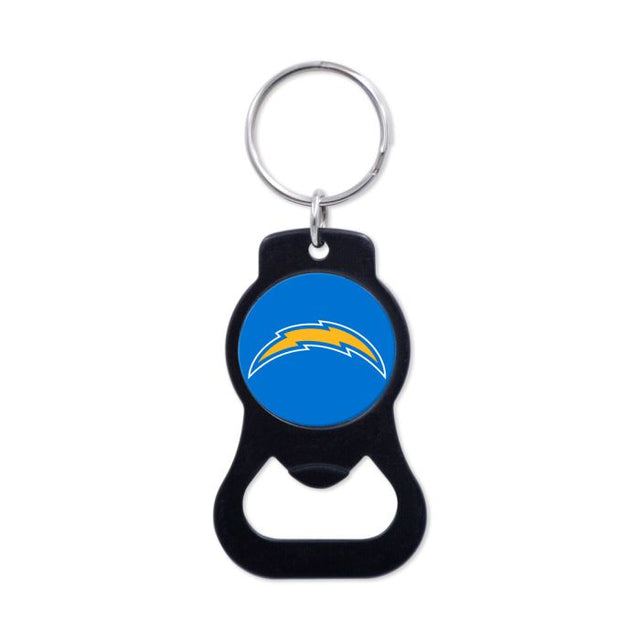 Los Angeles Chargers Black Bottle Opener Key Ring