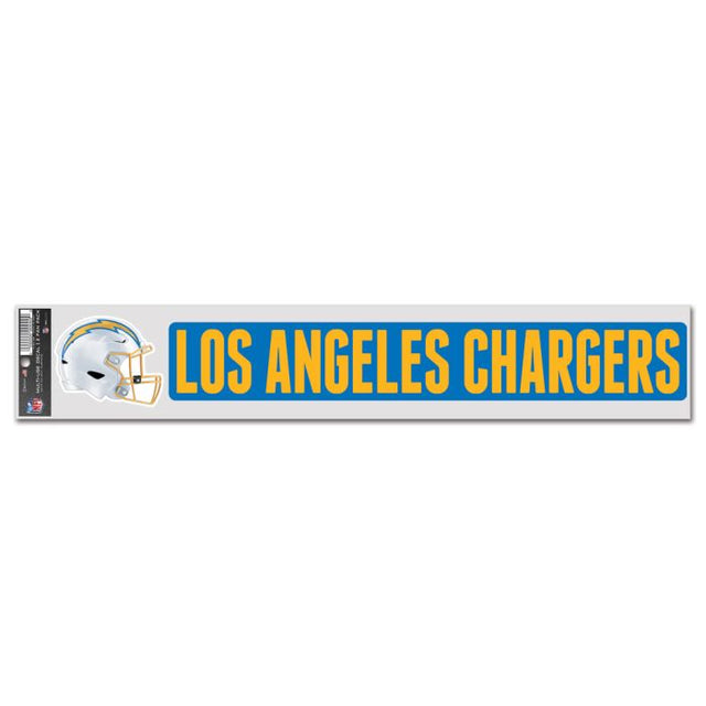 Los Angeles Chargers Fan Decals 3" x 17"