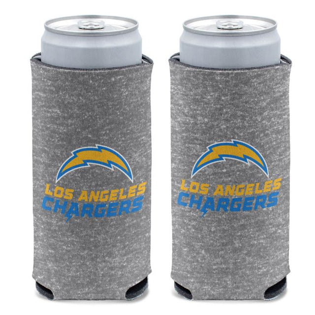 Los Angeles Chargers Heather 12 oz Slim Can Cooler