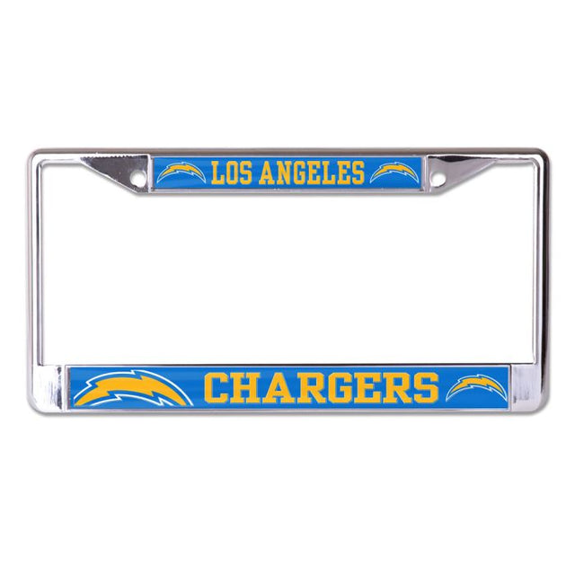 Marco impreso Lic Plt de Los Angeles Chargers S/L