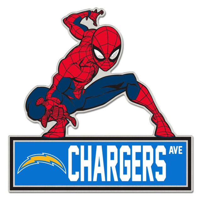 Los Angeles Chargers / Marvel (C) 2021 Marvel Collector Pin Jewelry Card