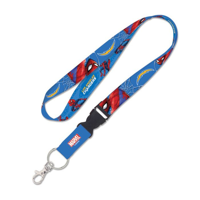 Los Angeles Chargers / Marvel (C) 2021 Marvel Lanyard w/detachable buckle 1"