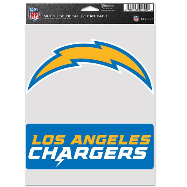 Los Angeles Chargers Multi Use 2 Fan Pack