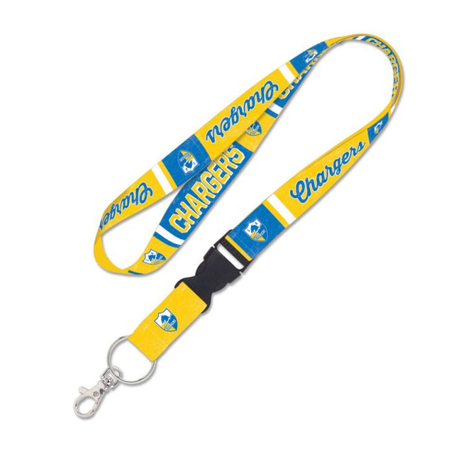 Los Angeles Chargers Retro Lanyard w/detachable buckle 1"