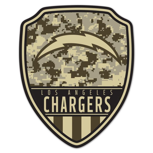 Los Angeles Chargers Standard Issue Wood Sign 11"X14"