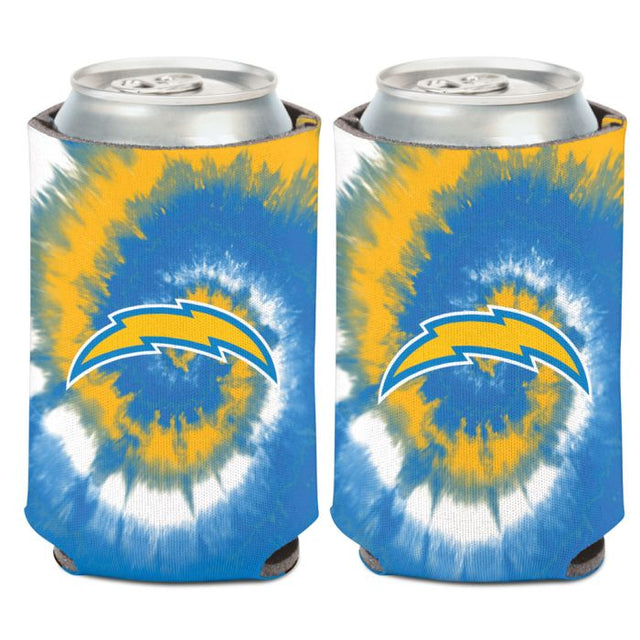 Los Angeles Chargers Tie Dye Can Cooler 12 oz.