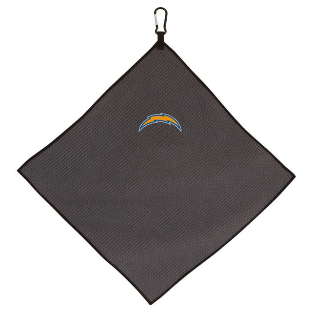 Toalla de microfibra gris de Los Angeles Chargers, 15 x 15 pulgadas