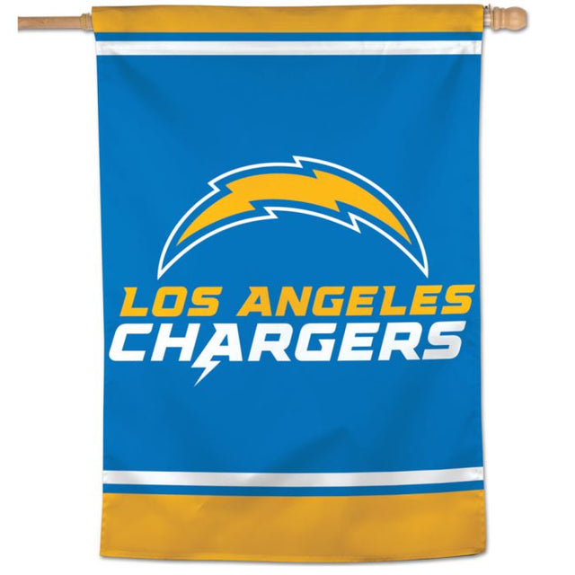 Bandera vertical de Los Angeles Chargers de 28" x 40"