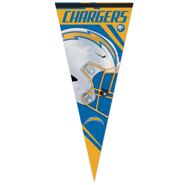 Los Angeles Chargers Vertical Stripes Premium Pennant 17" x 40"