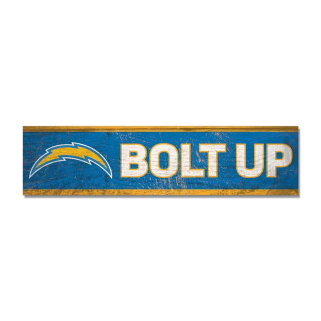 Los Angeles Chargers Wooden Magnet 1.5" X 6"