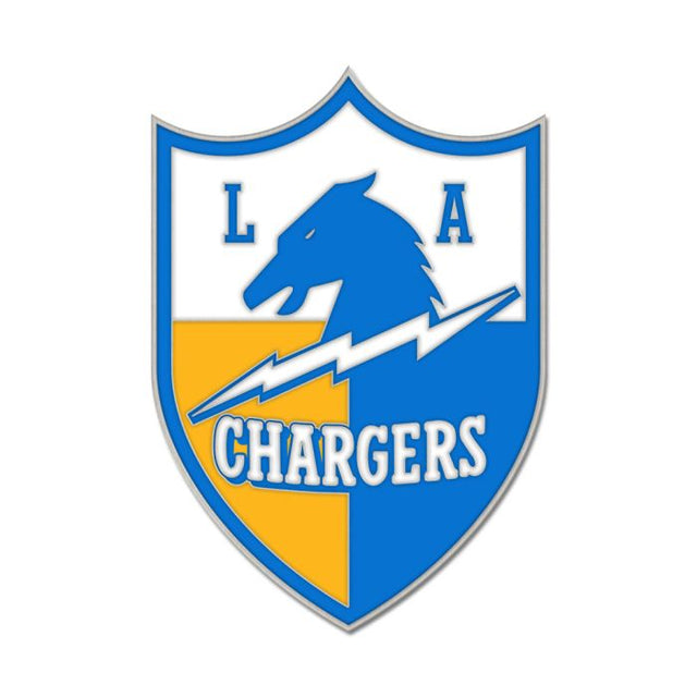 Los Angeles Chargers retro Collector Enamel Pin Jewelry Card