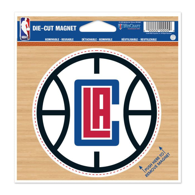 Los Angeles Clippers Die Cut Magnet 4.5" x 6"