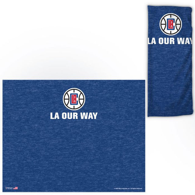 Los Angeles Clippers HEATHERED Fan Wraps