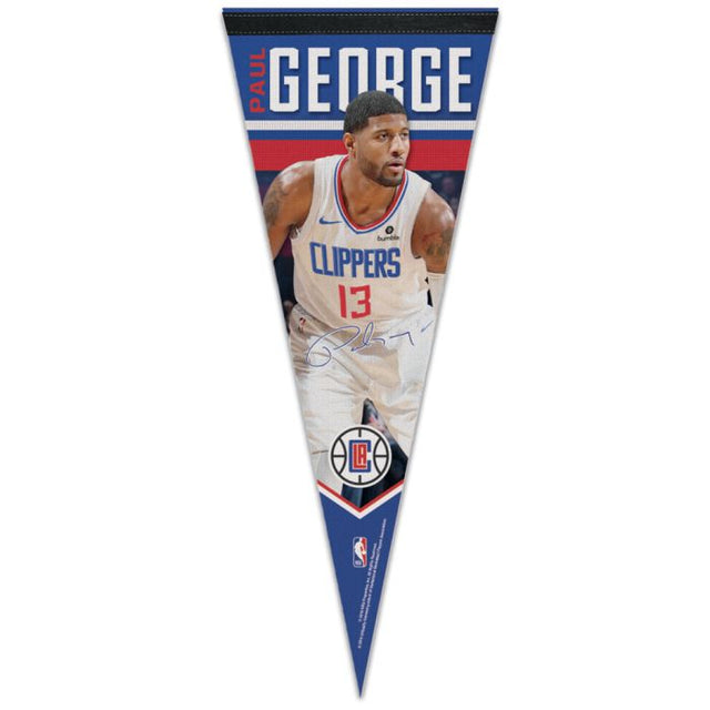 Los Angeles Clippers Image Premium Pennant 12" x 30" Paul George