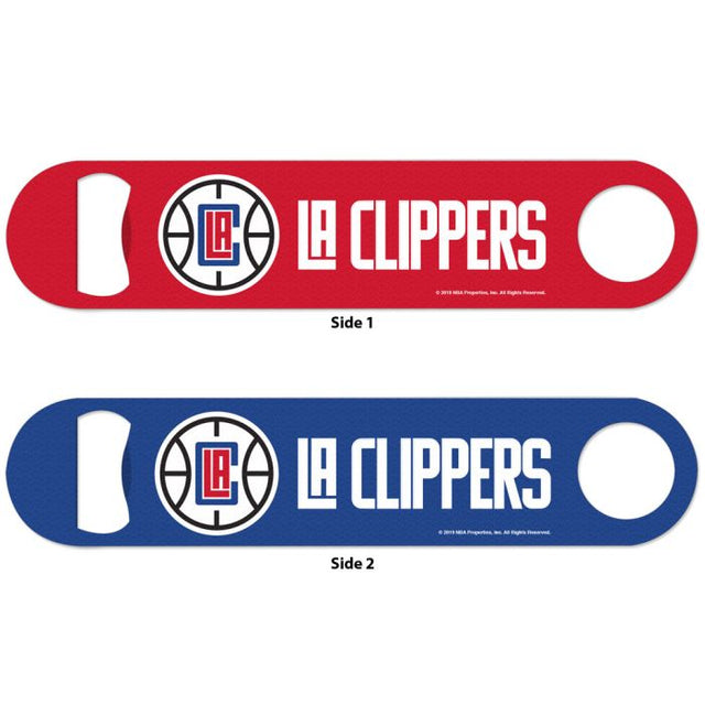 Los Angeles Clippers Metal Bottle Opener 2 Sided