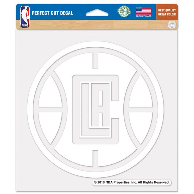 Los Angeles Clippers Perfect Cut Decals 8" x 8"