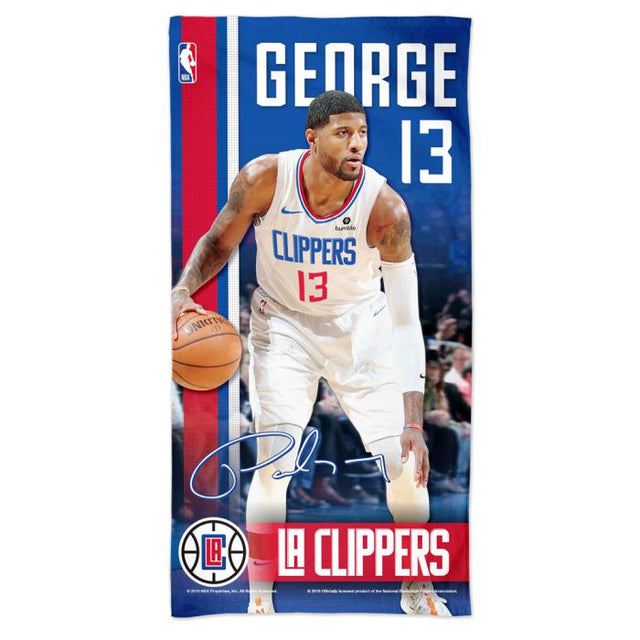 Los Angeles Clippers Spectra Beach Towel 30" x 60" Paul George