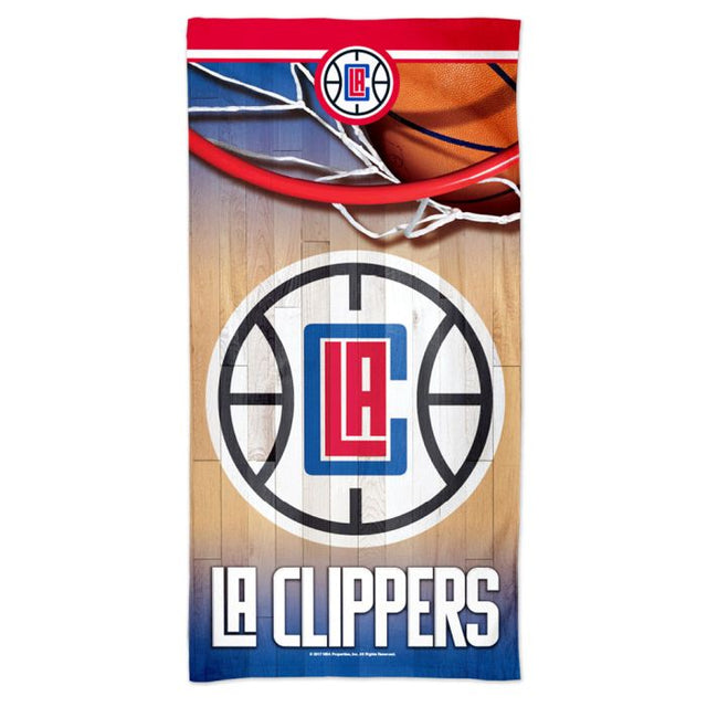 Toalla de playa Spectra de Los Angeles Clippers de 30" x 60"