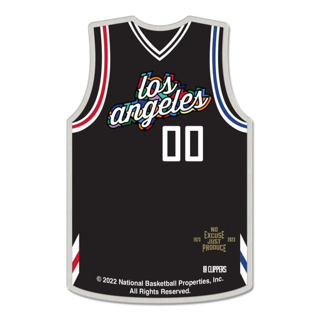 Tarjeta de joyería con pin de colección de la ciudad de Los Angeles Clippers