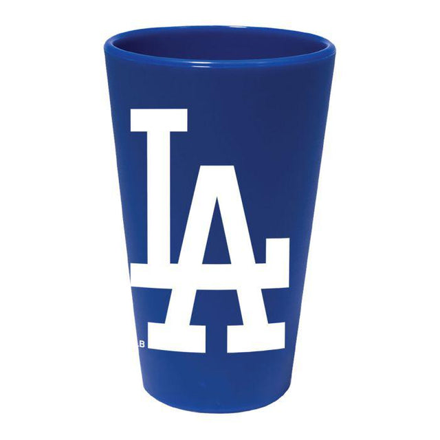 Vaso de pinta de silicona de 16 oz de Los Angeles Dodgers