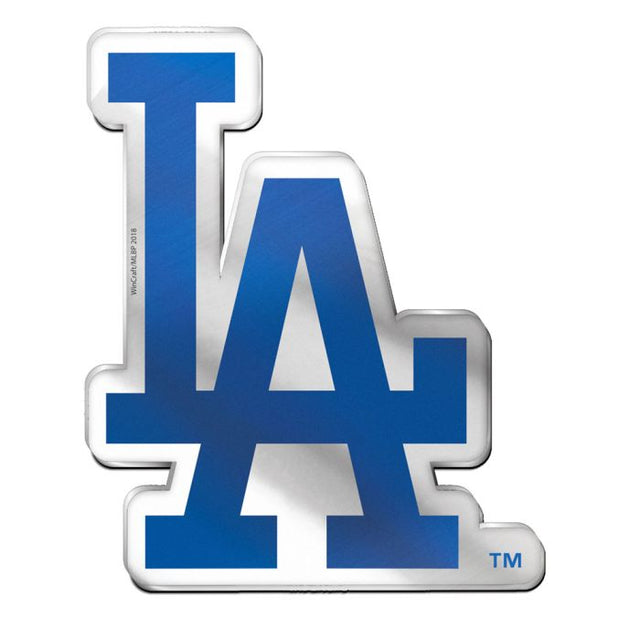 Emblema acrílico para automóvil de los Dodgers de Los Ángeles