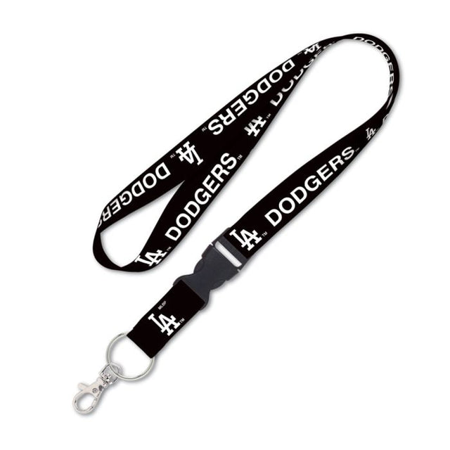 Los Angeles Dodgers BLACKOUT Lanyard w/detachable buckle 1"