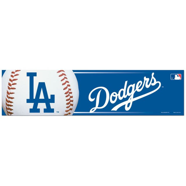 Los Angeles Dodgers Bumper Strip 3" x 12"