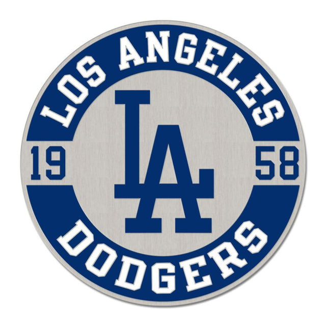 Los Angeles Dodgers CIRCLE ESTABLISHED Collector Enamel Pin Jewelry Card