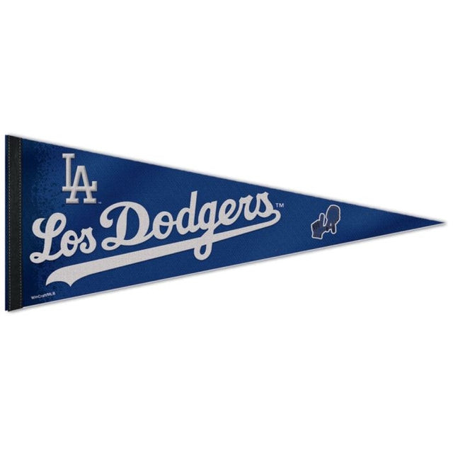 Banderín premium CITY CONNECT de Los Angeles Dodgers de 12" x 30"