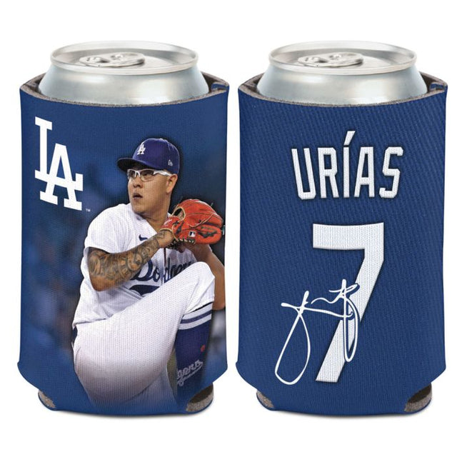 Enfriador de latas de Los Angeles Dodgers, 12 oz. Julio Urías